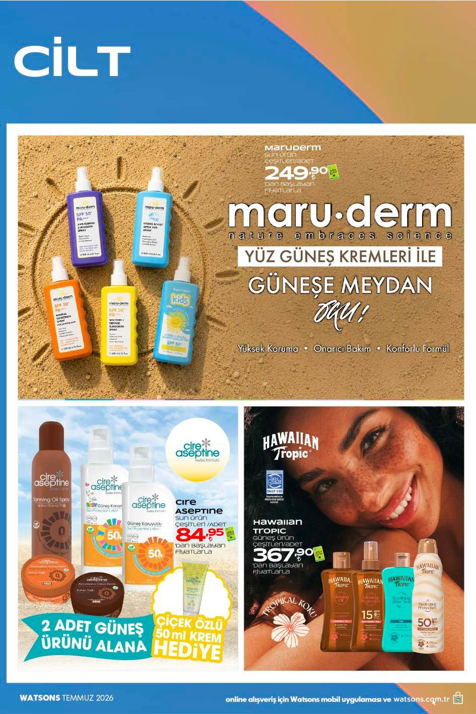 Watsons 01 Temmuz - 27 Temmuz Aktüel Kataloğu - Sayfa 21