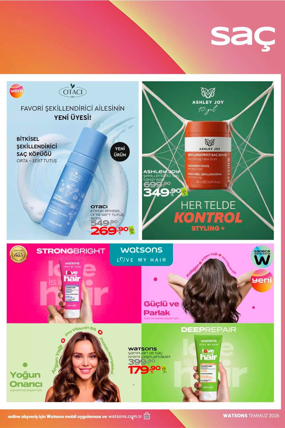 Watsons 01 Temmuz - 27 Temmuz Aktüel Kataloğu - Sayfa 32