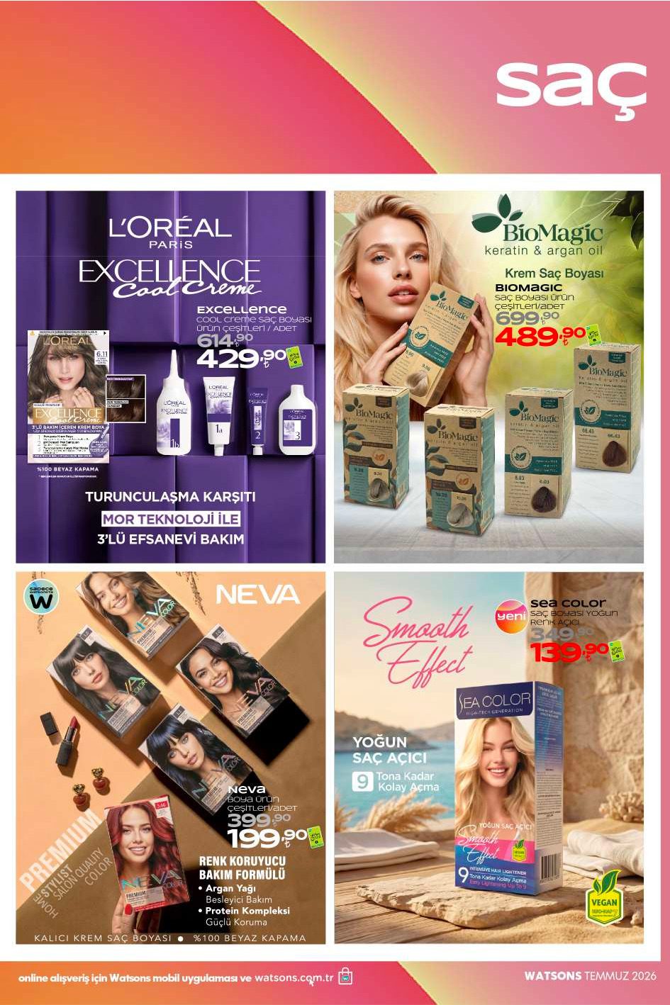 Watsons 01 Temmuz - 27 Temmuz Aktüel Kataloğu - Sayfa 34