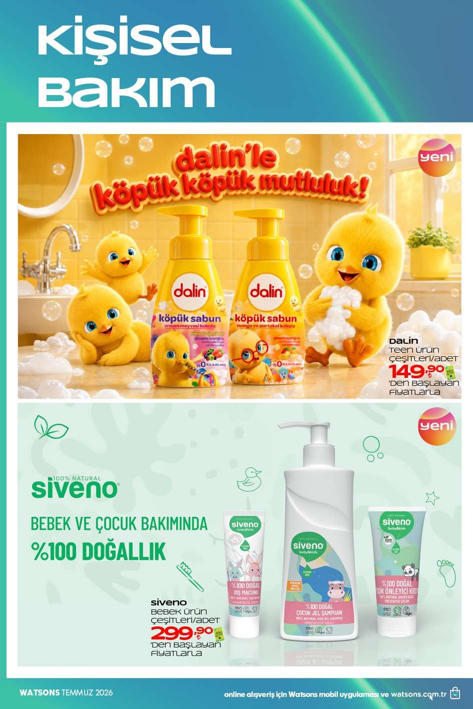 Watsons 01 Temmuz - 27 Temmuz Aktüel Kataloğu - Sayfa 43