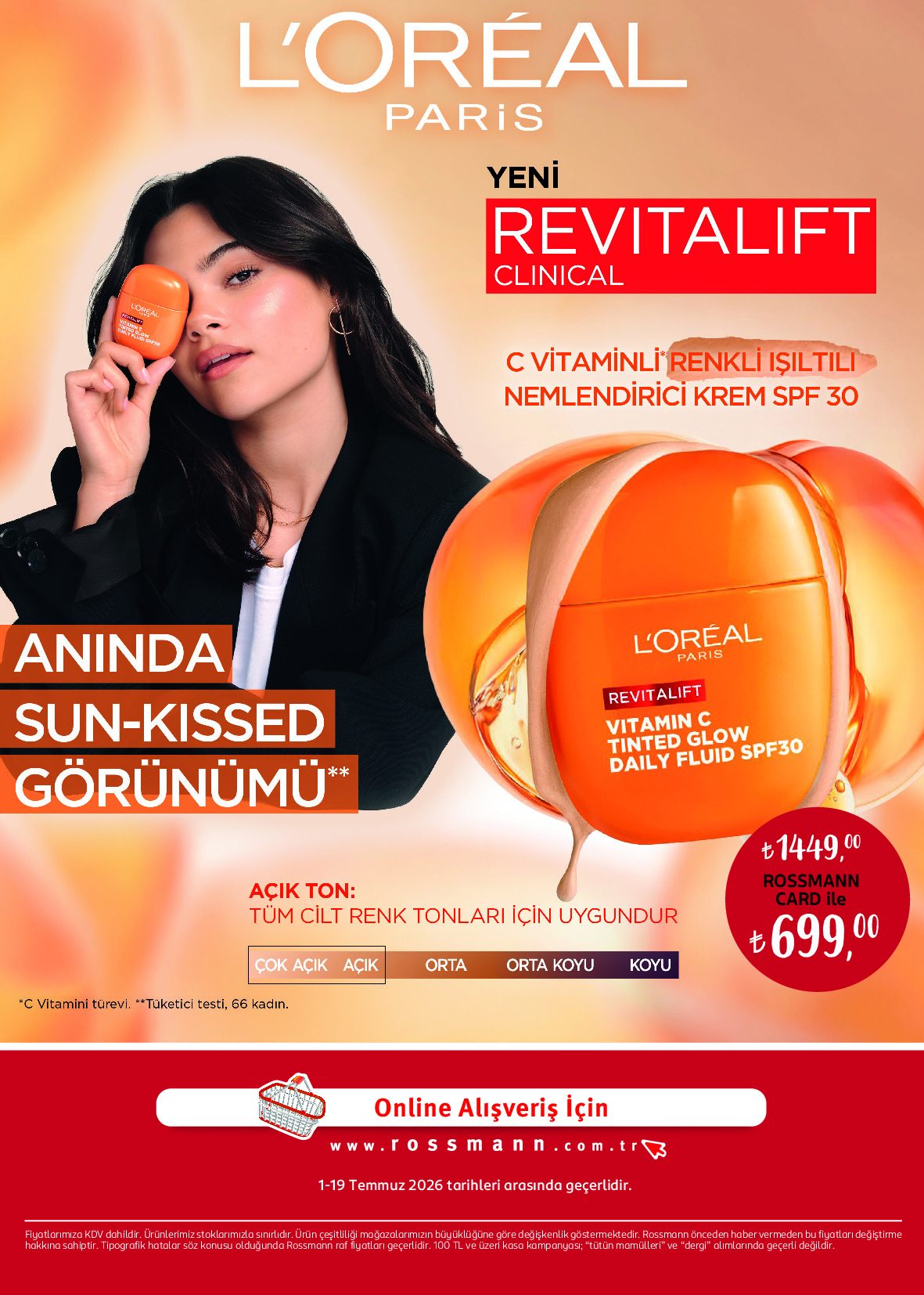 Rossmann 01Temmuz - 19 Temmuz Cilt Bakım Festivali Kataloğu - Sayfa 18