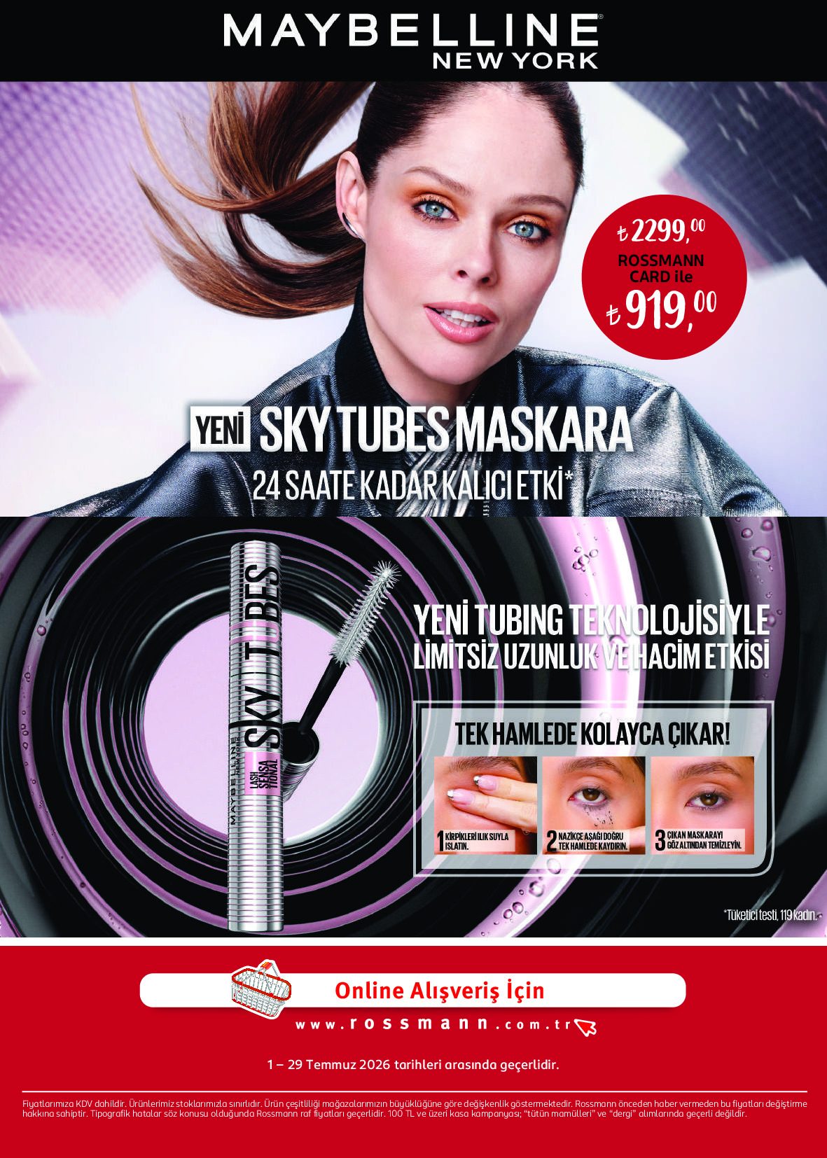 Rossmann 01Temmuz - 29 Temmuz Güzellik Kataloğu - Sayfa 30
