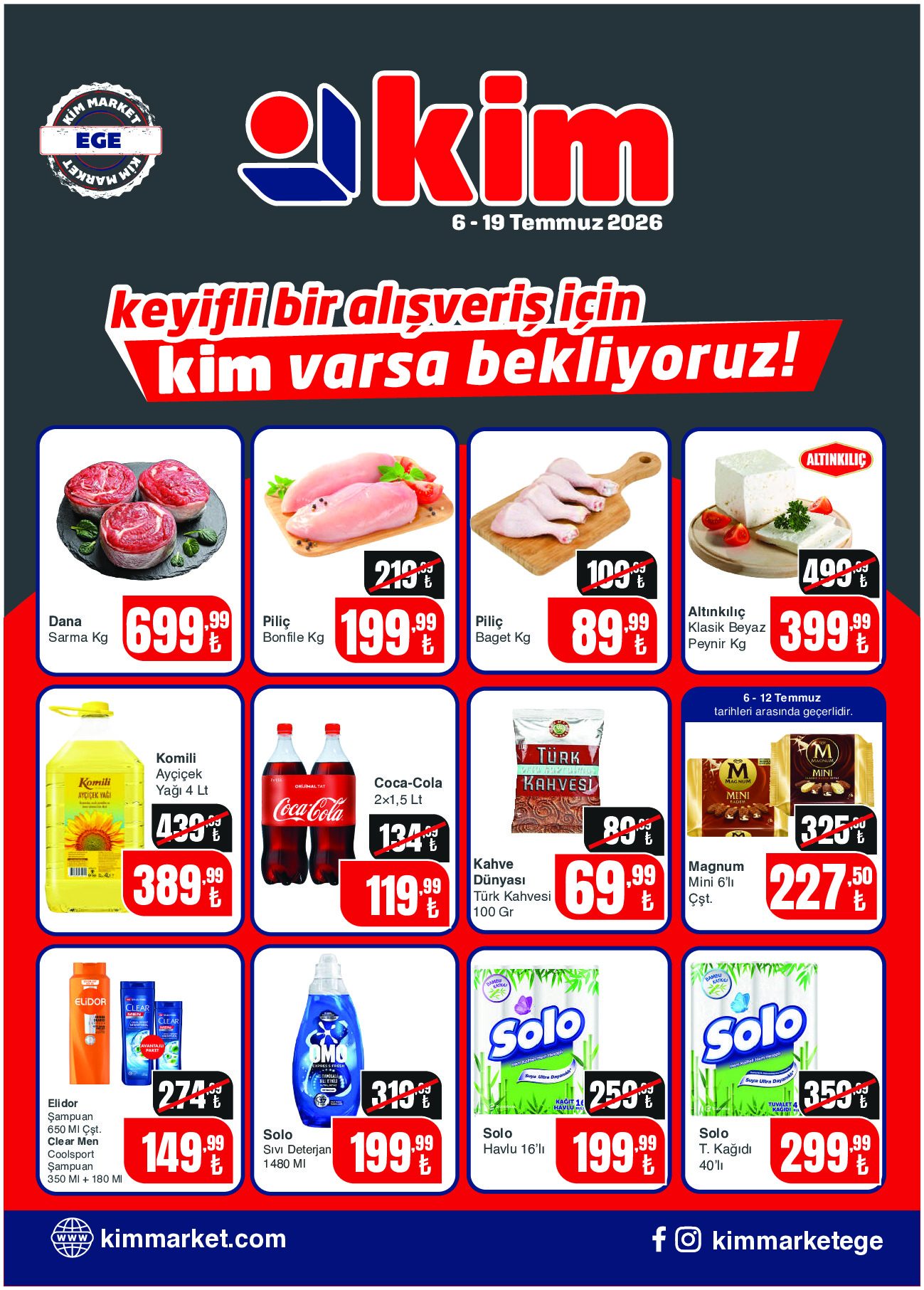 Kim Market 06-19 Temmuz Ege Insert - Sayfa 1