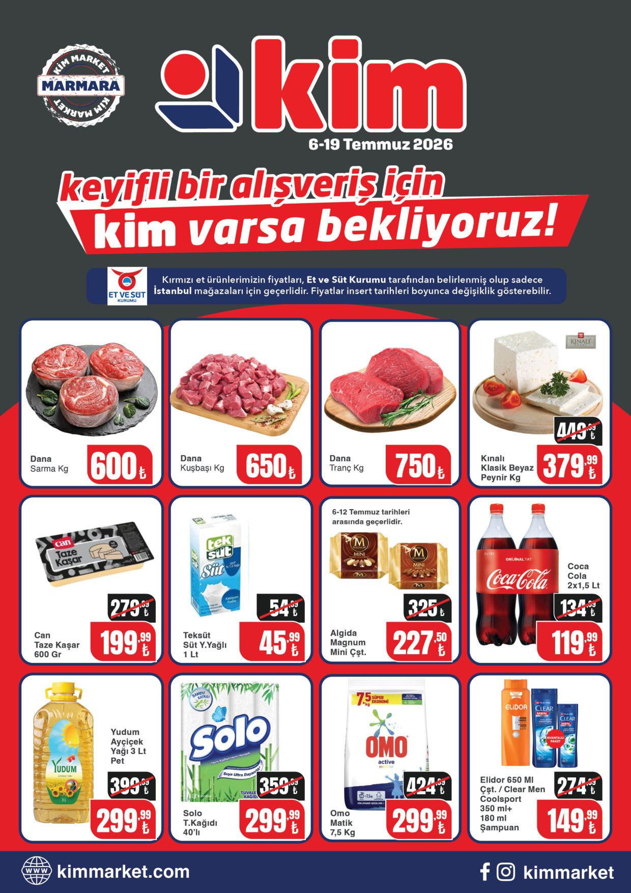 Kim Market 06-19 Temmuz Marmara Insert - Sayfa 1