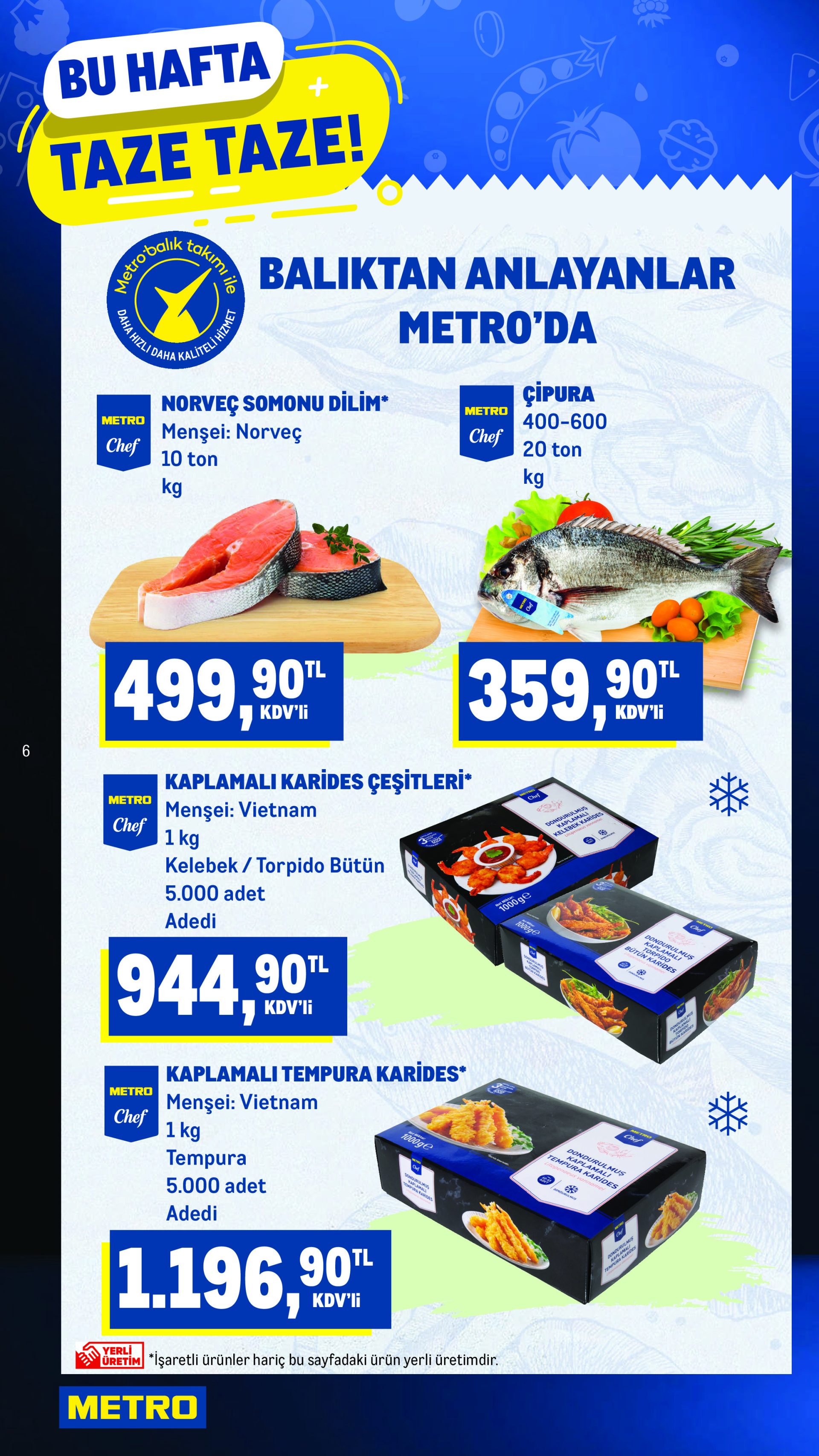 Metro 08 Temmuz - 14 Temmuz Taze Ürünler Kataloğu - Sayfa 6