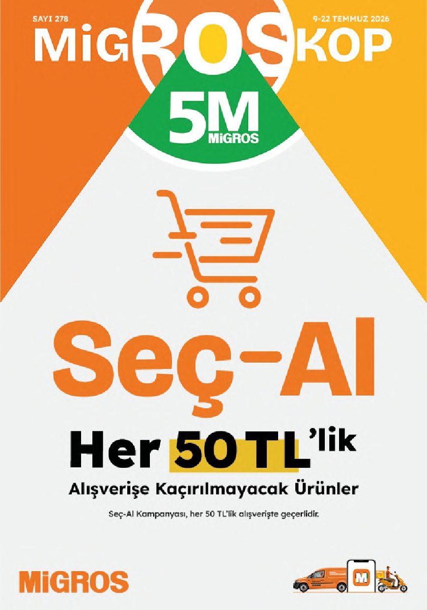 5M Migroskop Dijital 09 Temmuz - 22 Temmuz Aktüel Kataloğu - Sayfa 1