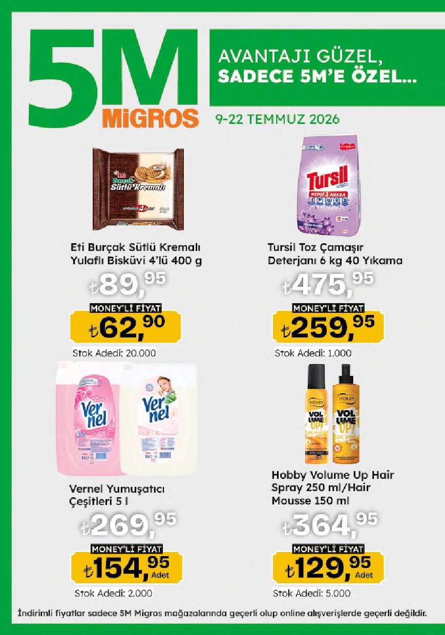 5M Migroskop Dijital 09 Temmuz - 22 Temmuz Aktüel Kataloğu - Sayfa 14