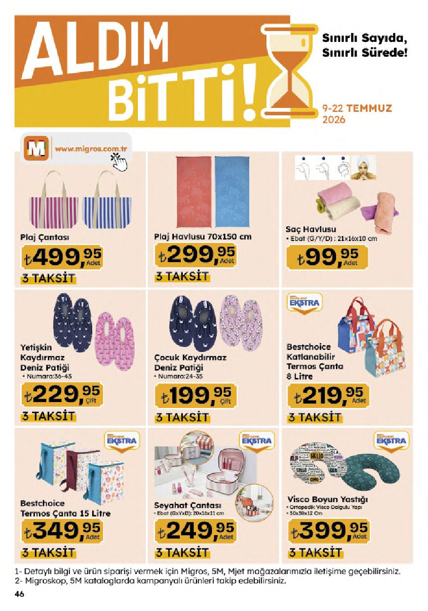 5M Migroskop Dijital 09 Temmuz - 22 Temmuz Aktüel Kataloğu - Sayfa 164