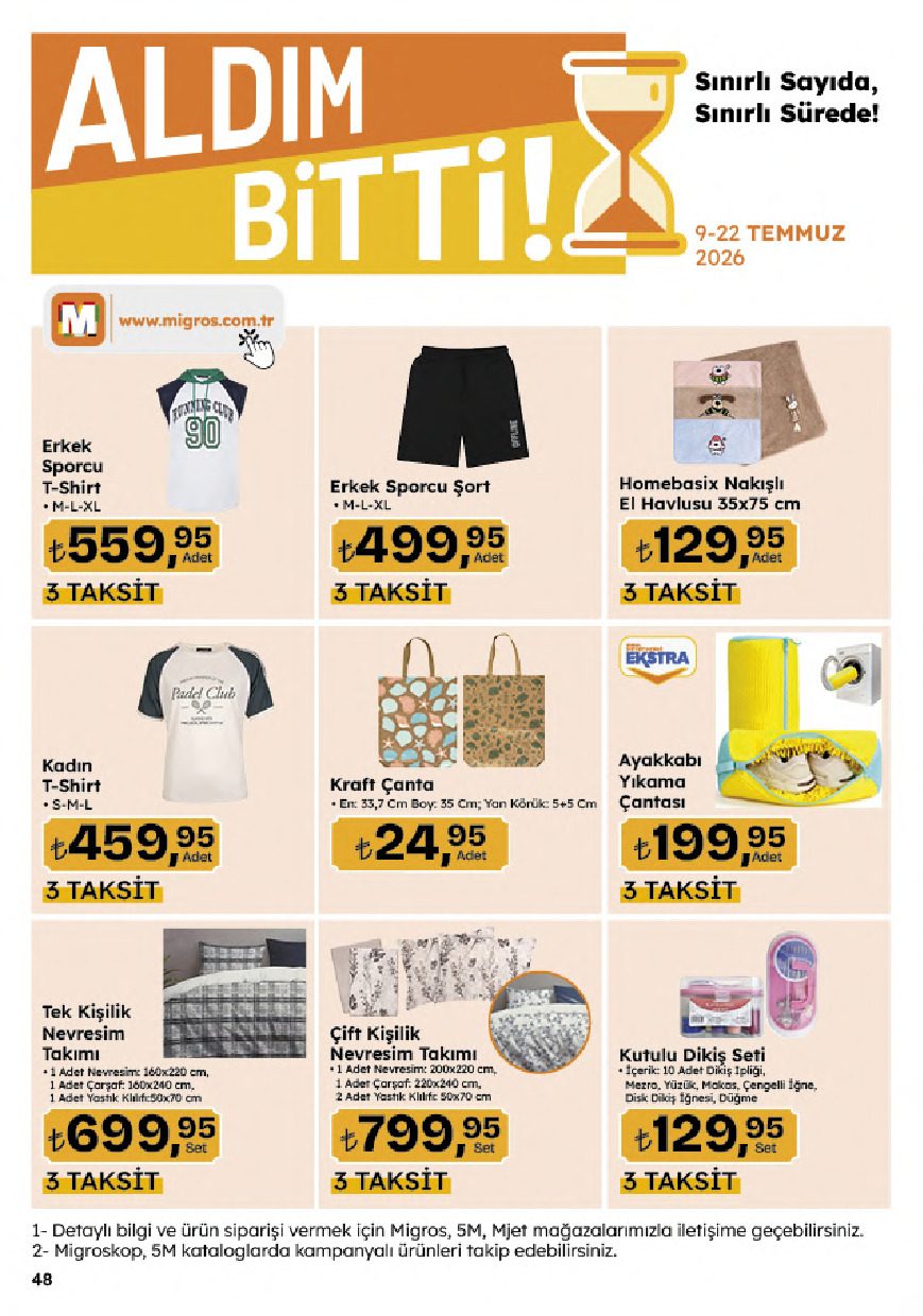 5M Migroskop Dijital 09 Temmuz - 22 Temmuz Aktüel Kataloğu - Sayfa 166