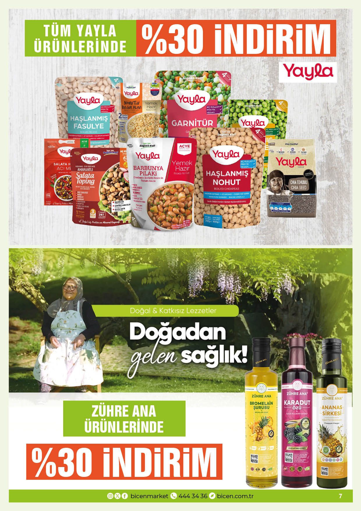 Biçen Market 14 Temmuz - 27 Temmuz Aktüel Kataloğu - Sayfa 7