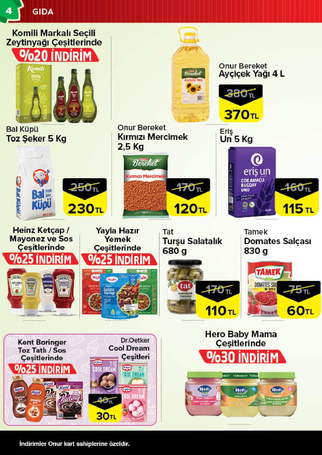 Onur Market 14 Temmuz - 27 Temmuz Bursa Genel İnsert - Sayfa 4