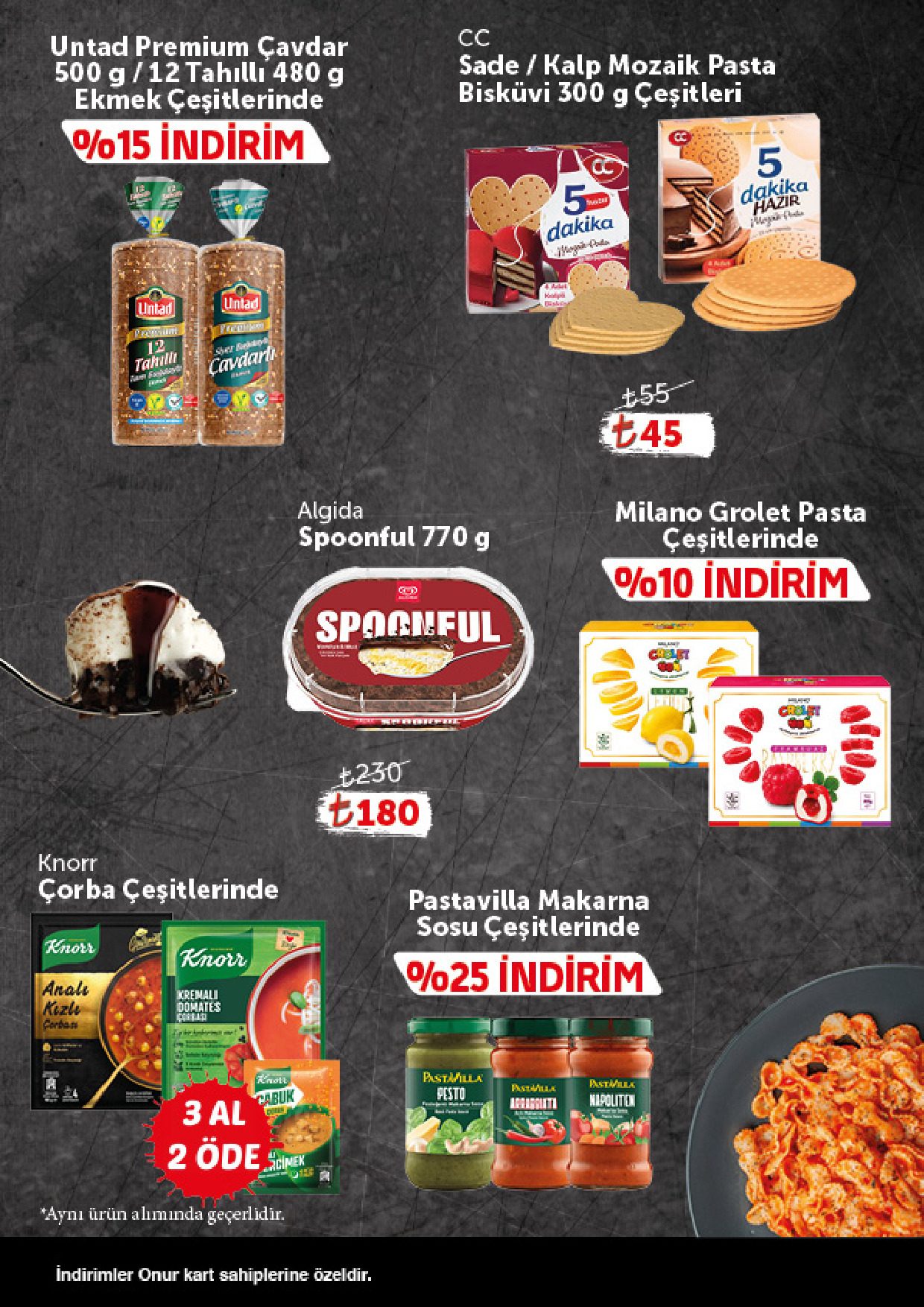 Onur Market 14 Temmuz - 27 Temmuz Gurme Genel İnsert - Sayfa 6
