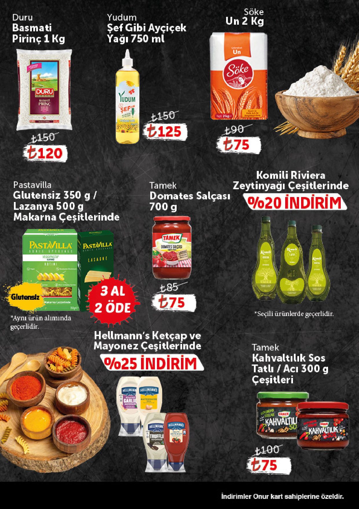 Onur Market 14 Temmuz - 27 Temmuz Gurme Genel İnsert - Sayfa 7