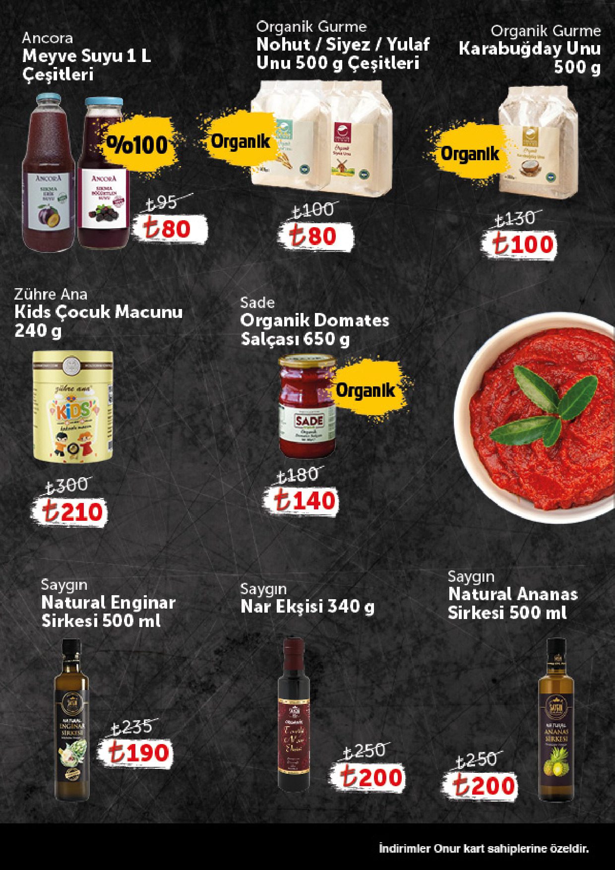 Onur Market 14 Temmuz - 27 Temmuz Gurme Genel İnsert - Sayfa 9