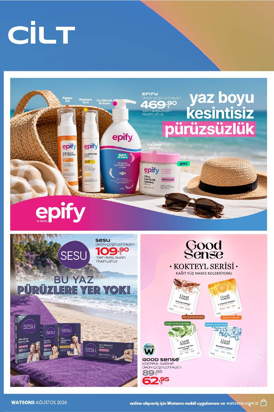 Watsons 31 Temmuz - 31 Ağustos Aktüel Kataloğu - Sayfa 26