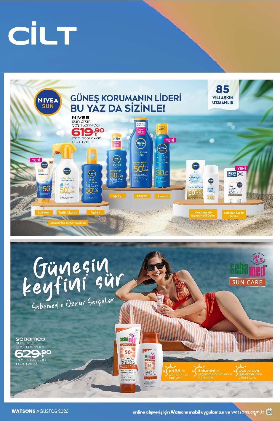 Watsons 31 Temmuz - 31 Ağustos Aktüel Kataloğu - Sayfa 32