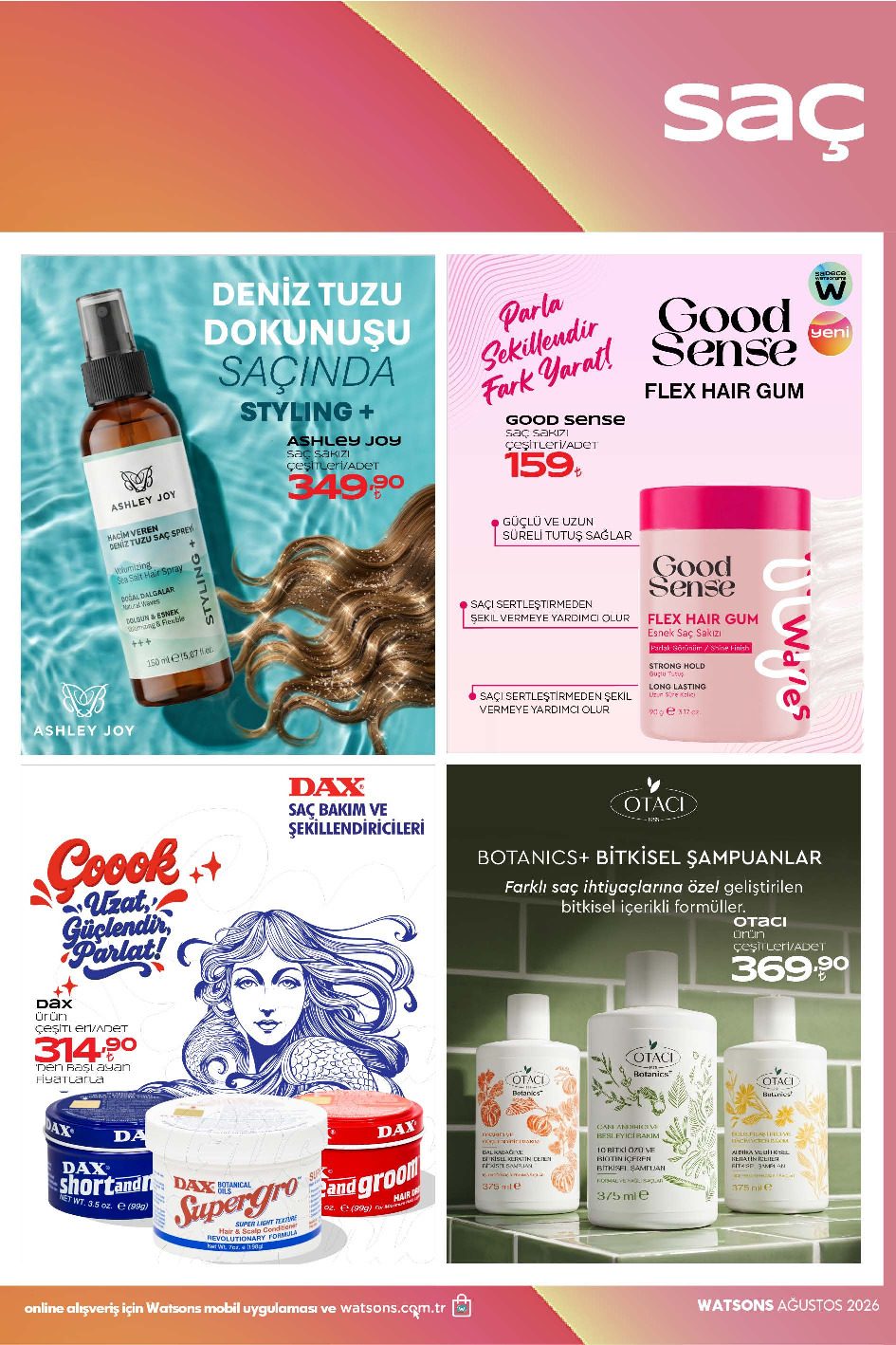 Watsons 31 Temmuz - 31 Ağustos Aktüel Kataloğu - Sayfa 35