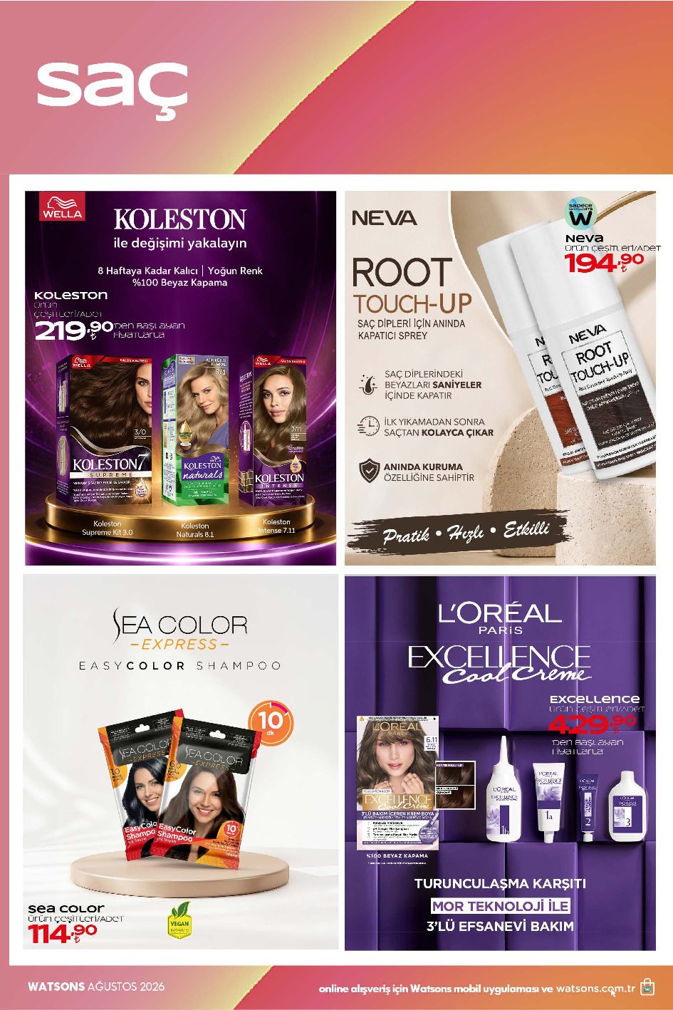 Watsons 31 Temmuz - 31 Ağustos Aktüel Kataloğu - Sayfa 36