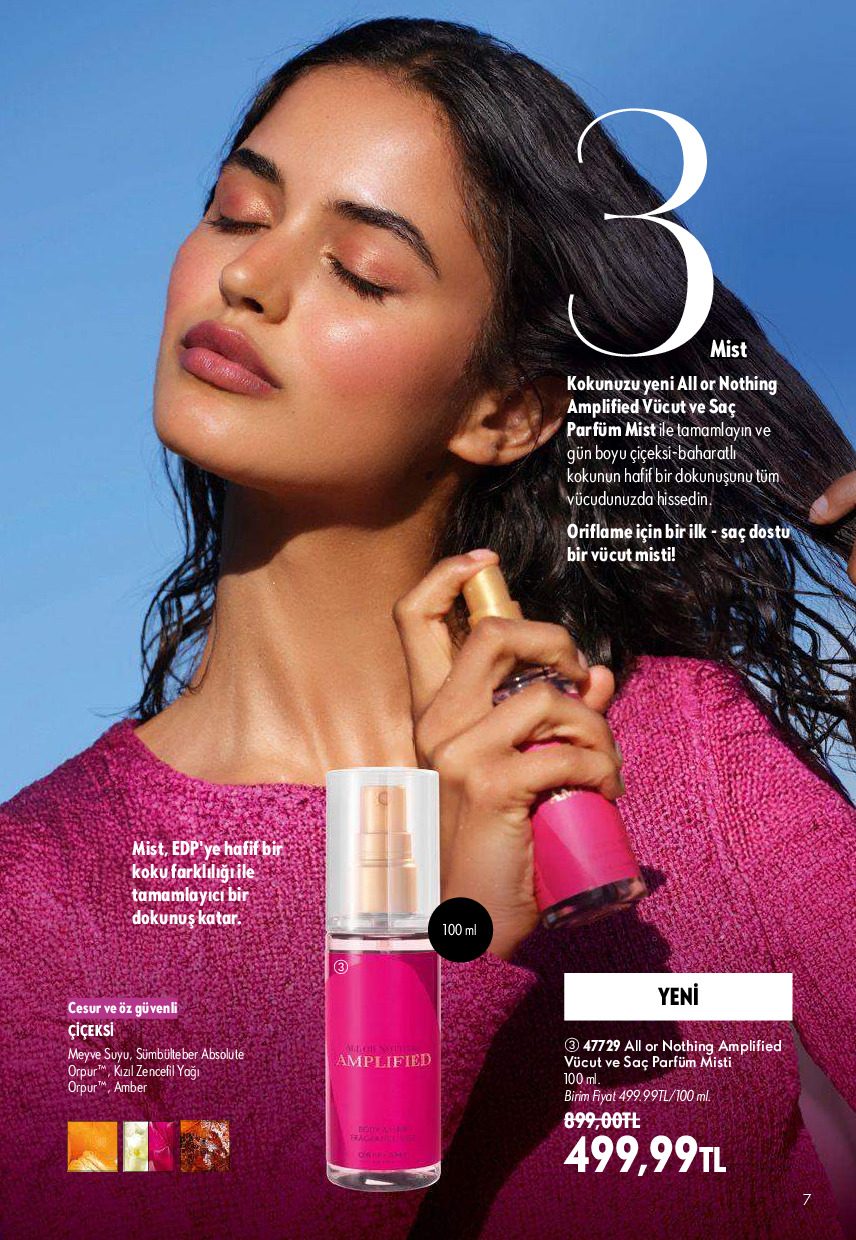 Oriflame 01 Ağustos - 31 Ağustos Online Katalog - Sayfa 7