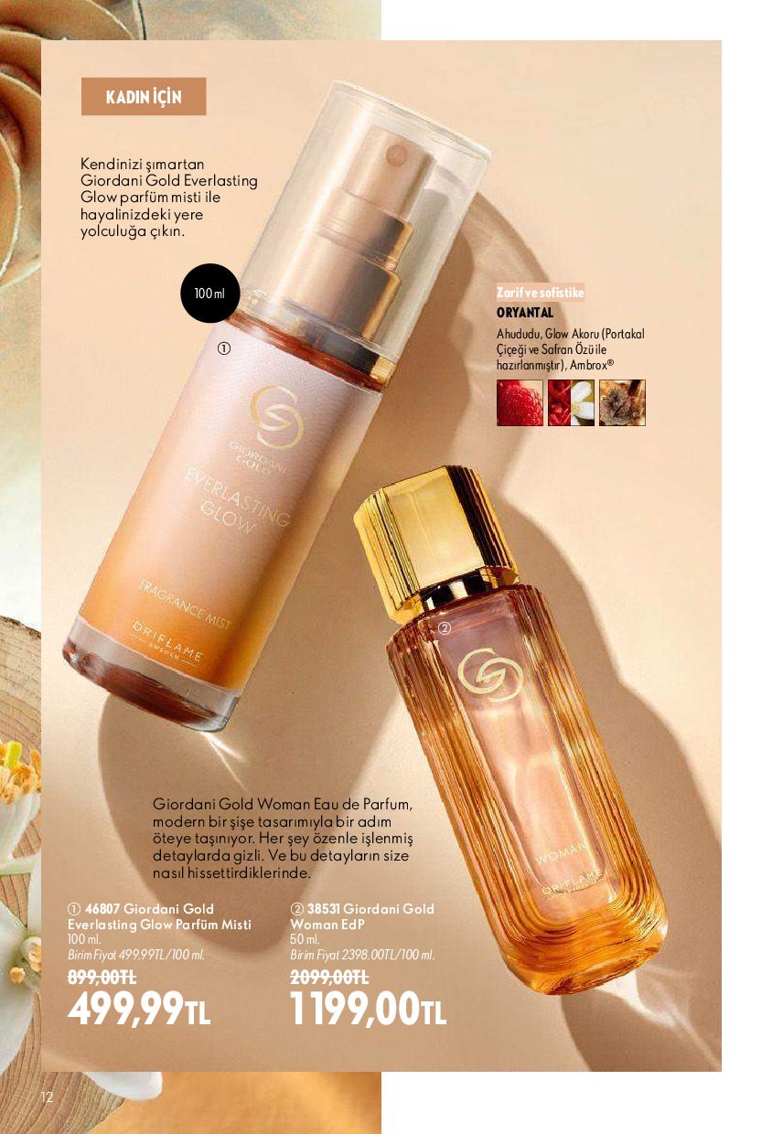 Oriflame 01 Ağustos - 31 Ağustos Online Katalog - Sayfa 12