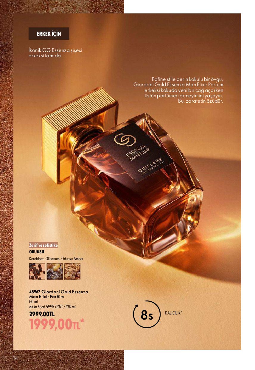 Oriflame 01 Ağustos - 31 Ağustos Online Katalog - Sayfa 14