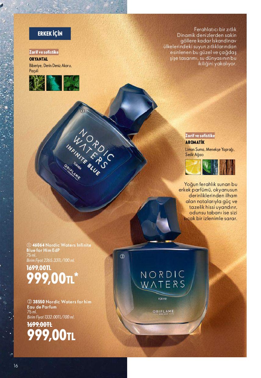 Oriflame 01 Ağustos - 31 Ağustos Online Katalog - Sayfa 16