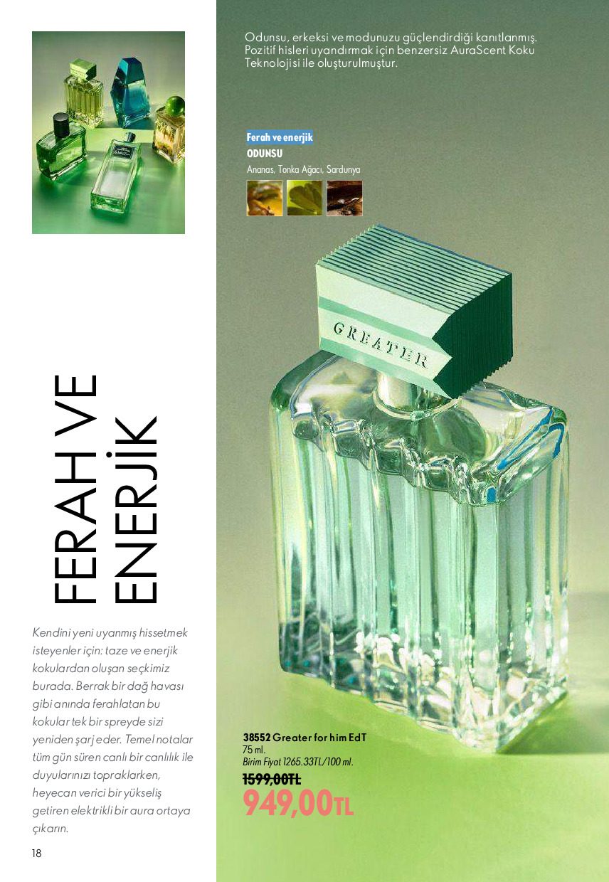 Oriflame 01 Ağustos - 31 Ağustos Online Katalog - Sayfa 18