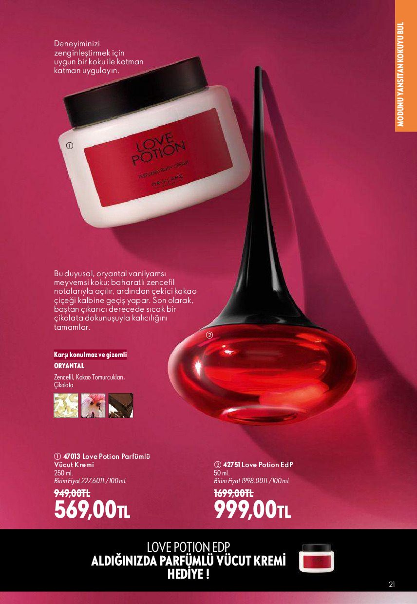 Oriflame 01 Ağustos - 31 Ağustos Online Katalog - Sayfa 21