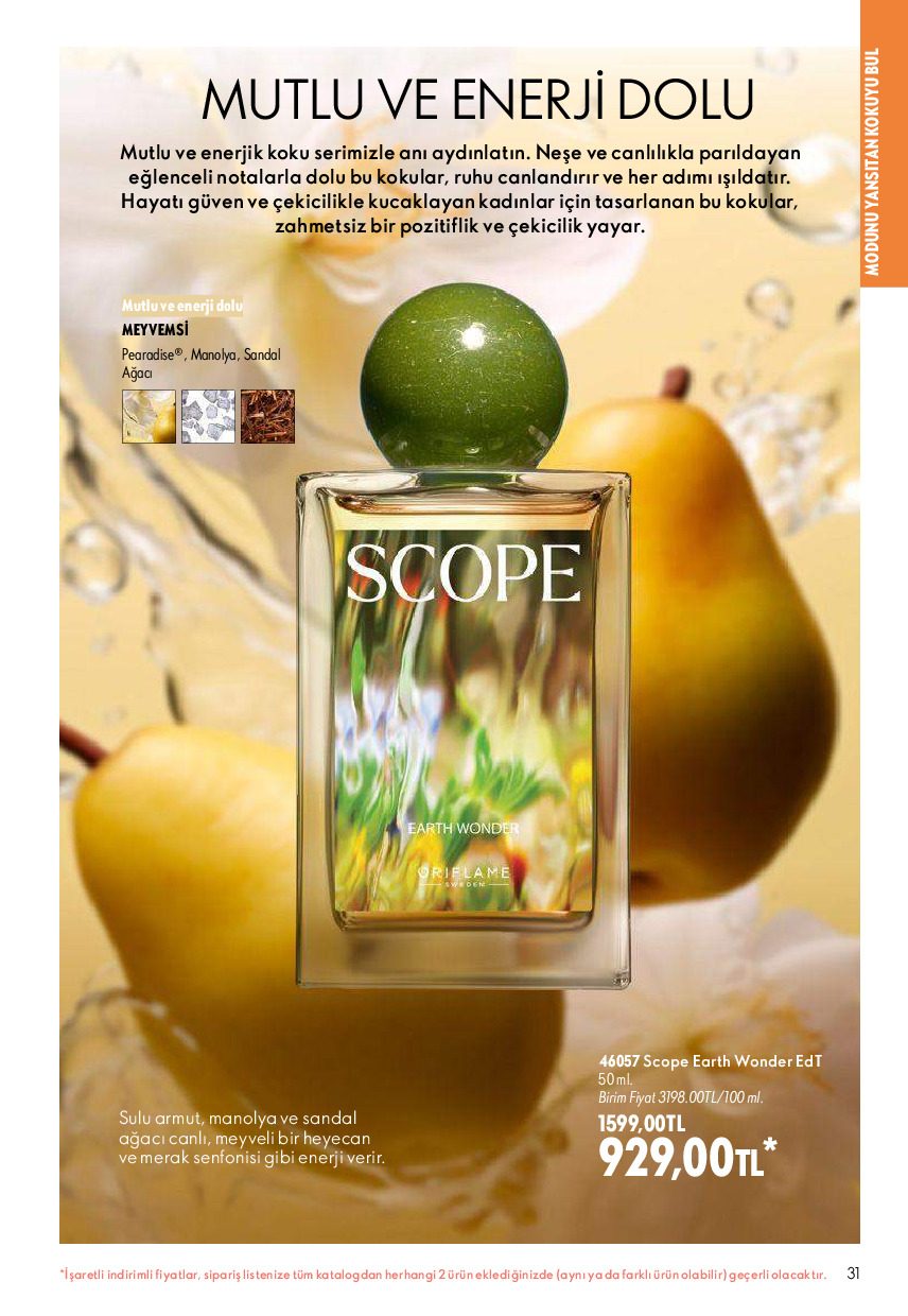 Oriflame 01 Ağustos - 31 Ağustos Online Katalog - Sayfa 31