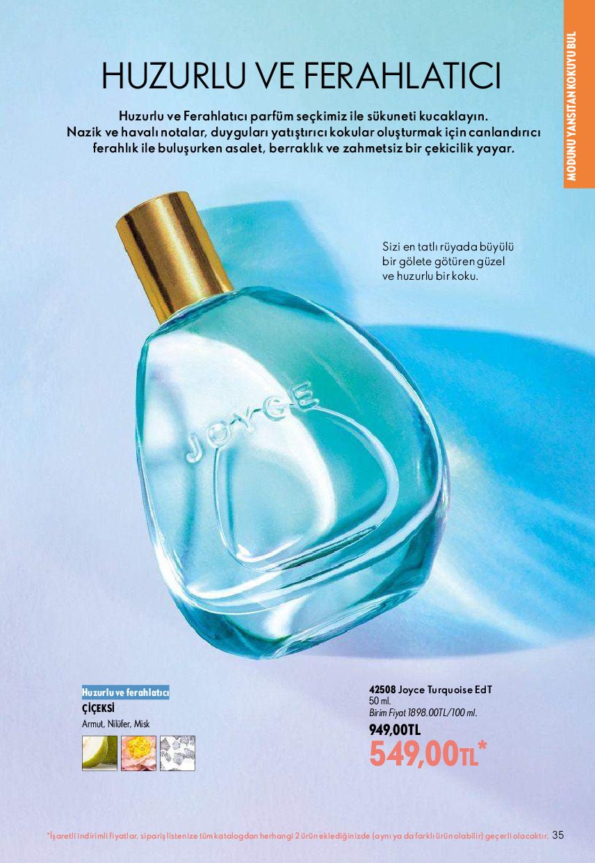 Oriflame 01 Ağustos - 31 Ağustos Online Katalog - Sayfa 35