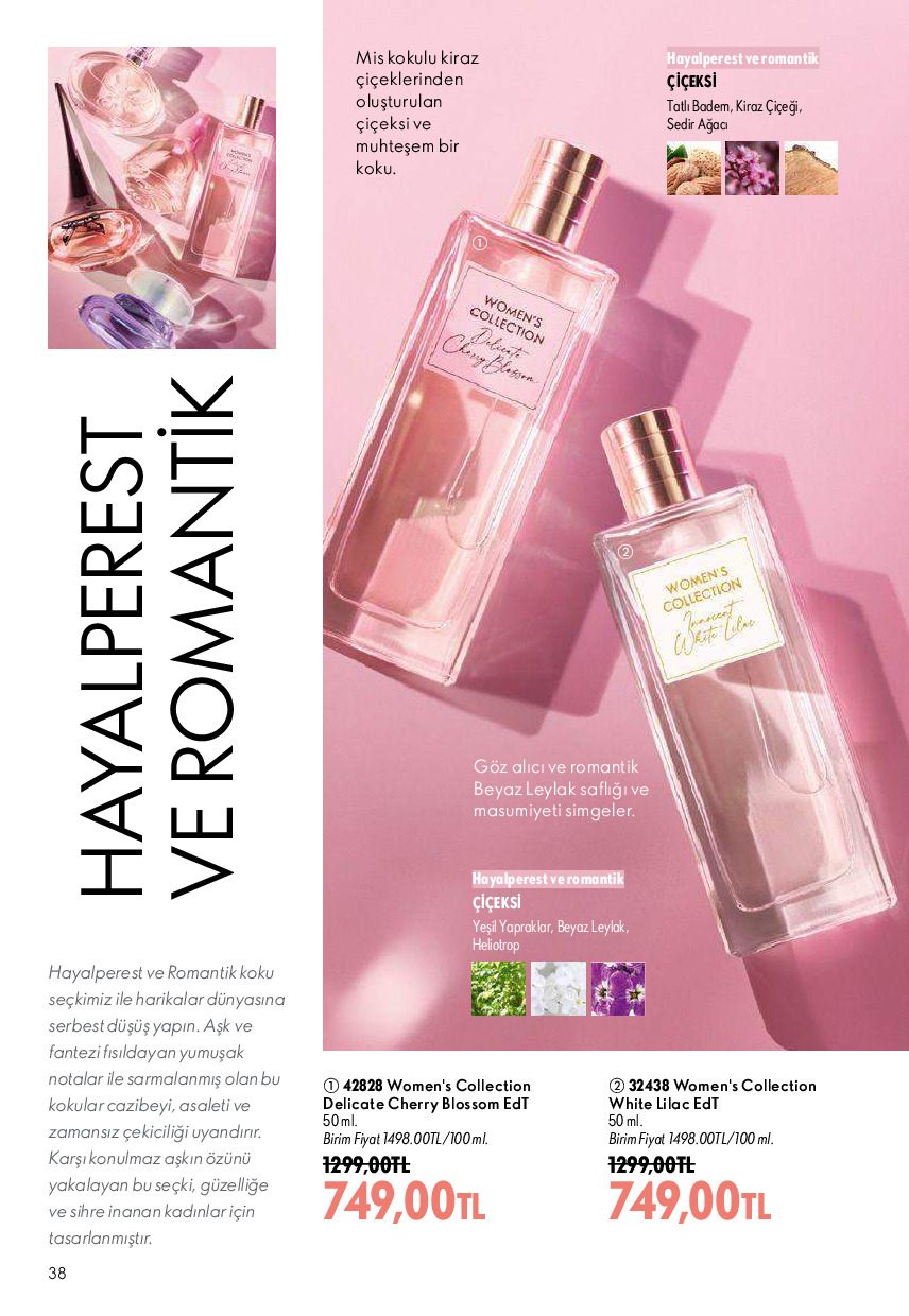Oriflame 01 Ağustos - 31 Ağustos Online Katalog - Sayfa 38