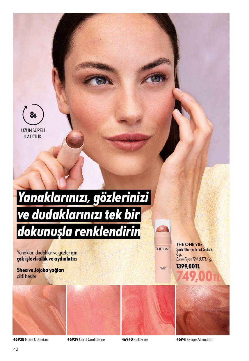 Oriflame 01 Ağustos - 31 Ağustos Online Katalog - Sayfa 42