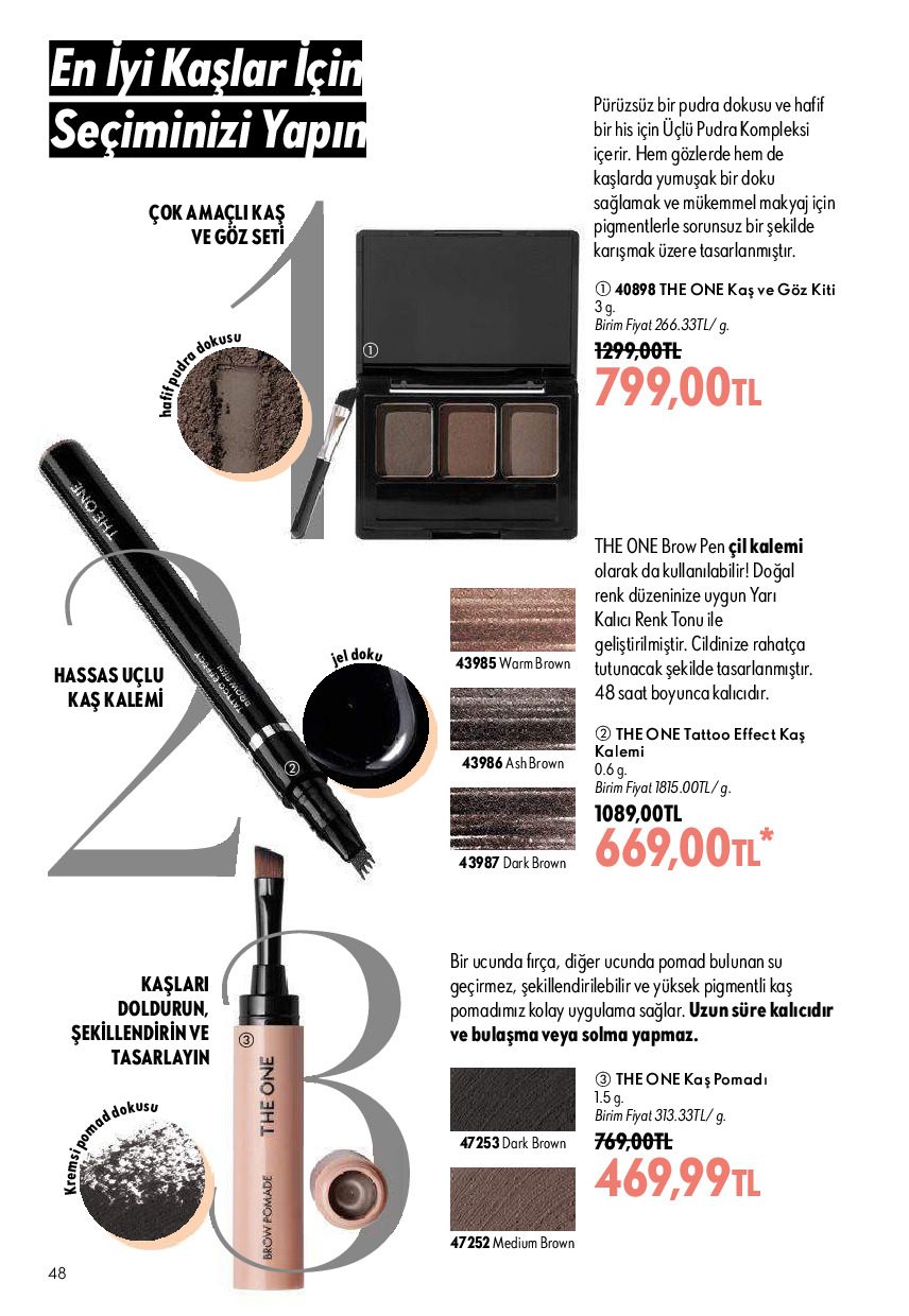 Oriflame 01 Ağustos - 31 Ağustos Online Katalog - Sayfa 48