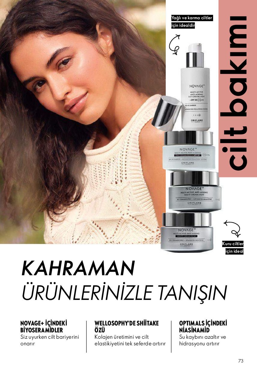 Oriflame 01 Ağustos - 31 Ağustos Online Katalog - Sayfa 73