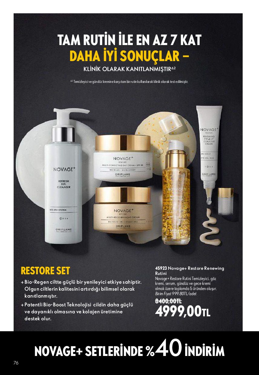 Oriflame 01 Ağustos - 31 Ağustos Online Katalog - Sayfa 76