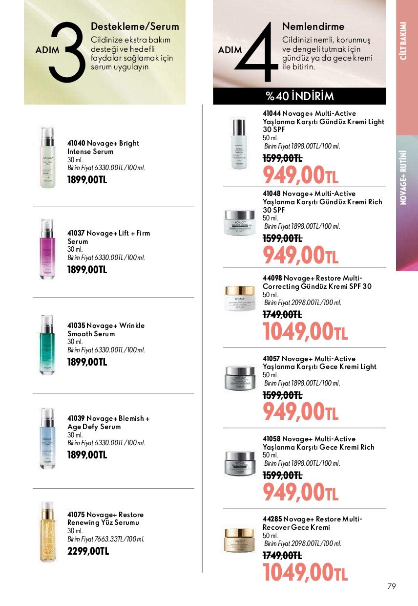 Oriflame 01 Ağustos - 31 Ağustos Online Katalog - Sayfa 79