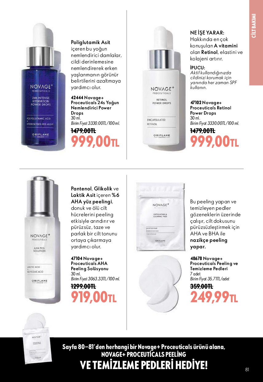 Oriflame 01 Ağustos - 31 Ağustos Online Katalog - Sayfa 81