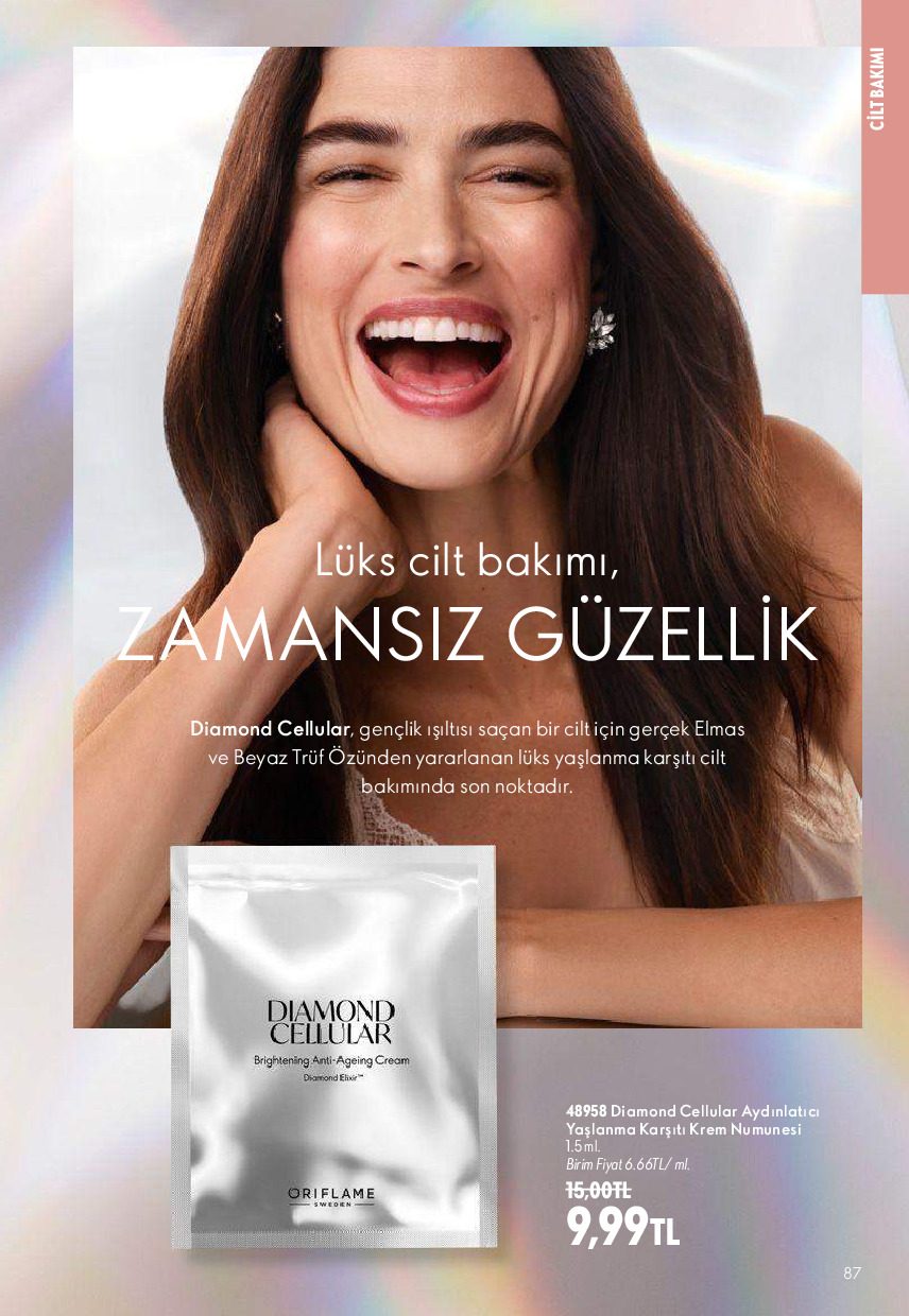 Oriflame 01 Ağustos - 31 Ağustos Online Katalog - Sayfa 87