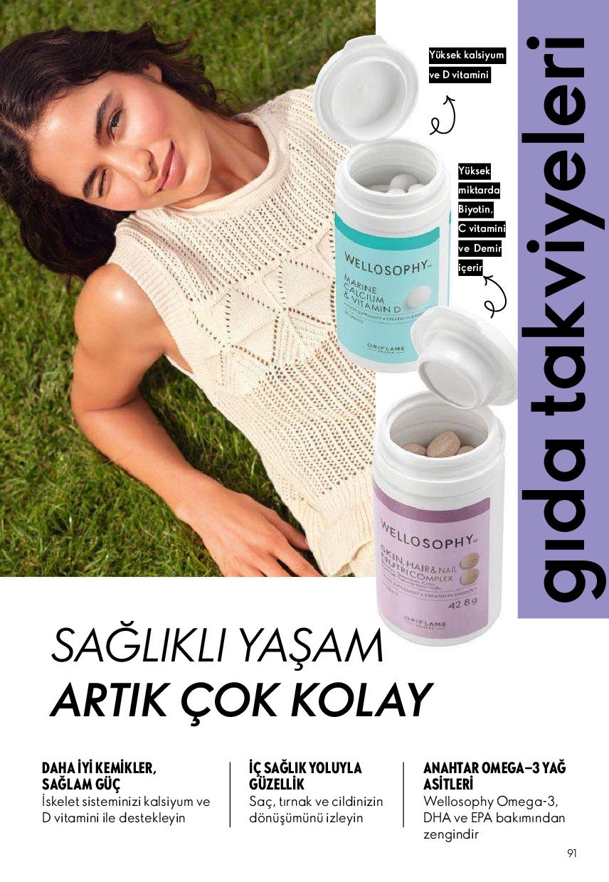 Oriflame 01 Ağustos - 31 Ağustos Online Katalog - Sayfa 91