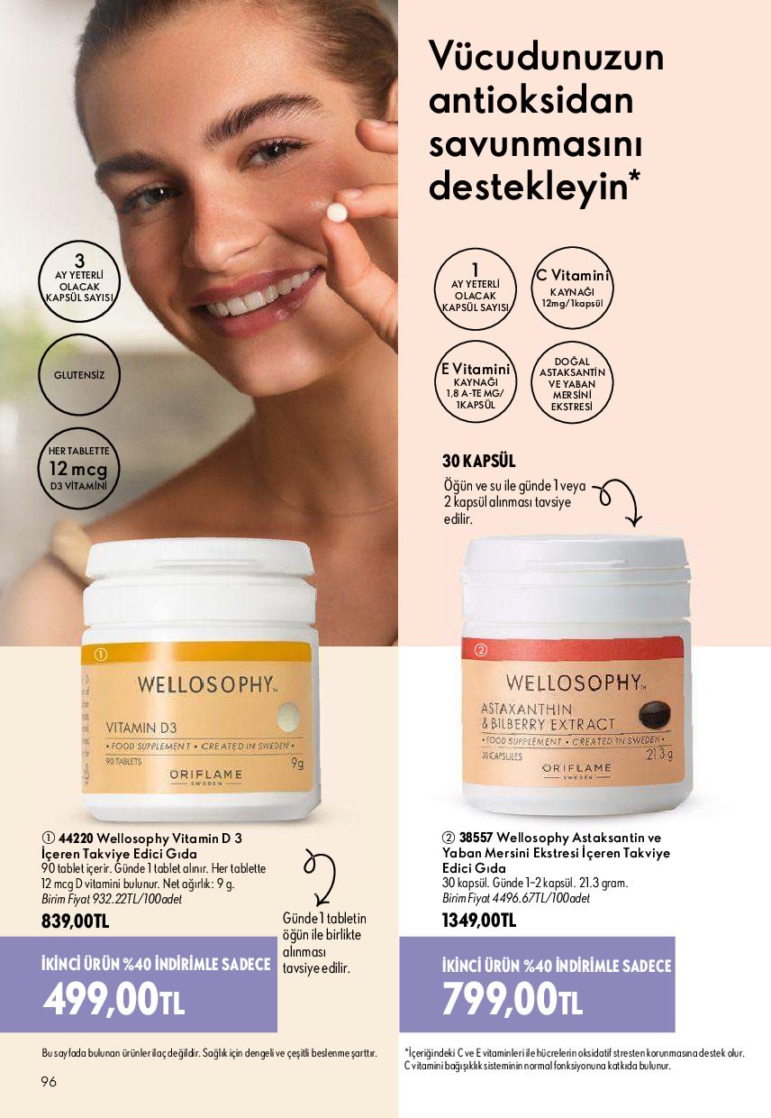 Oriflame 01 Ağustos - 31 Ağustos Online Katalog - Sayfa 96