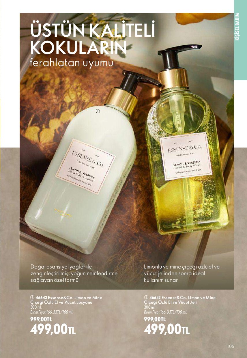 Oriflame 01 Ağustos - 31 Ağustos Online Katalog - Sayfa 105