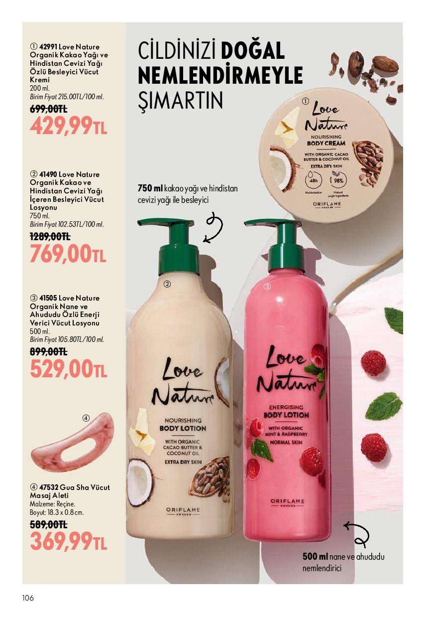 Oriflame 01 Ağustos - 31 Ağustos Online Katalog - Sayfa 106