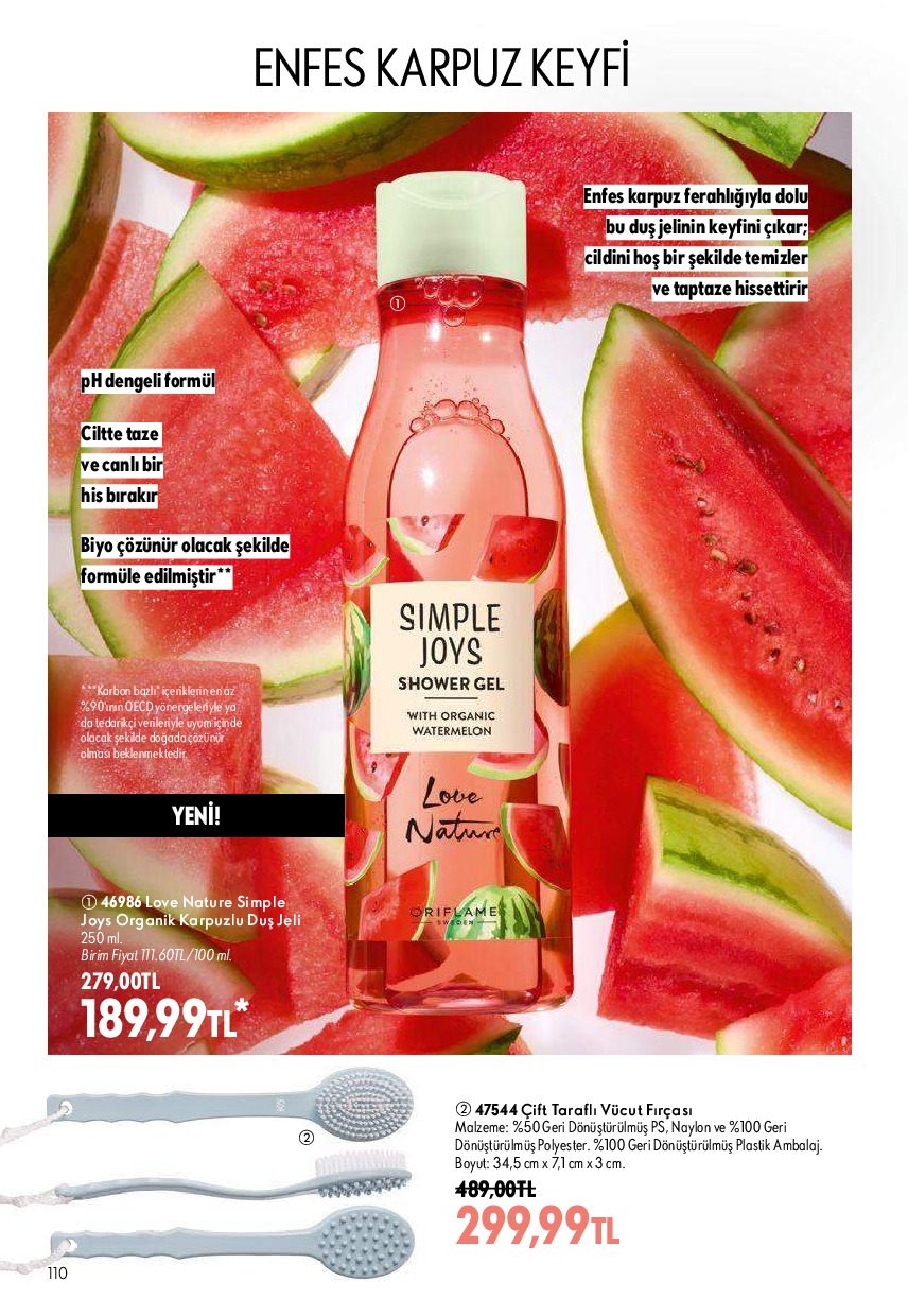 Oriflame 01 Ağustos - 31 Ağustos Online Katalog - Sayfa 110