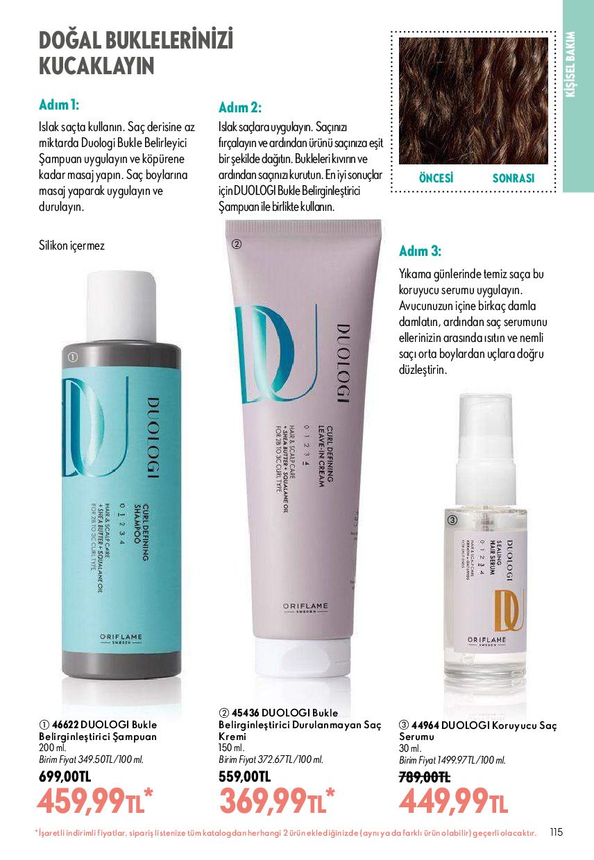 Oriflame 01 Ağustos - 31 Ağustos Online Katalog - Sayfa 115