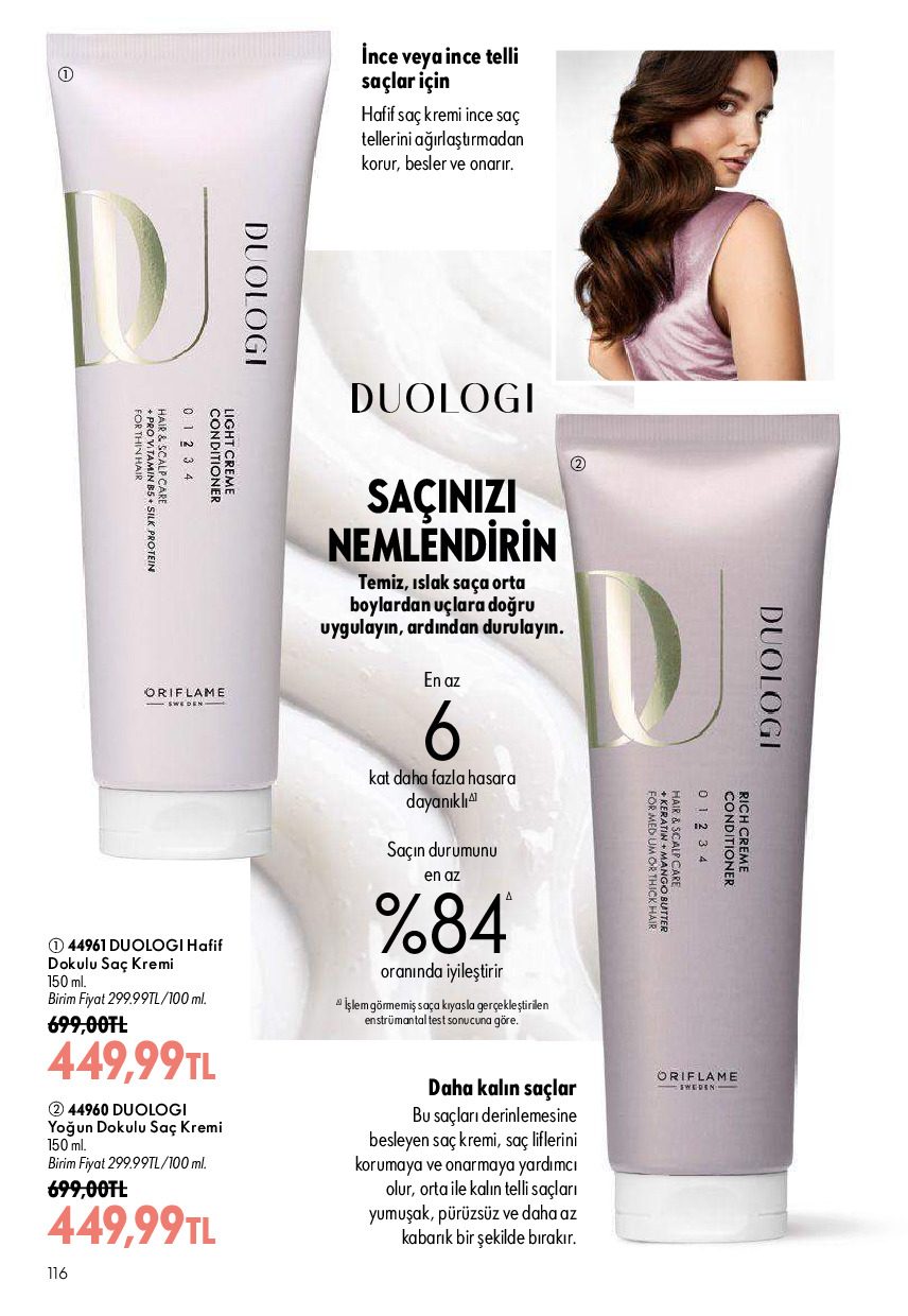 Oriflame 01 Ağustos - 31 Ağustos Online Katalog - Sayfa 116