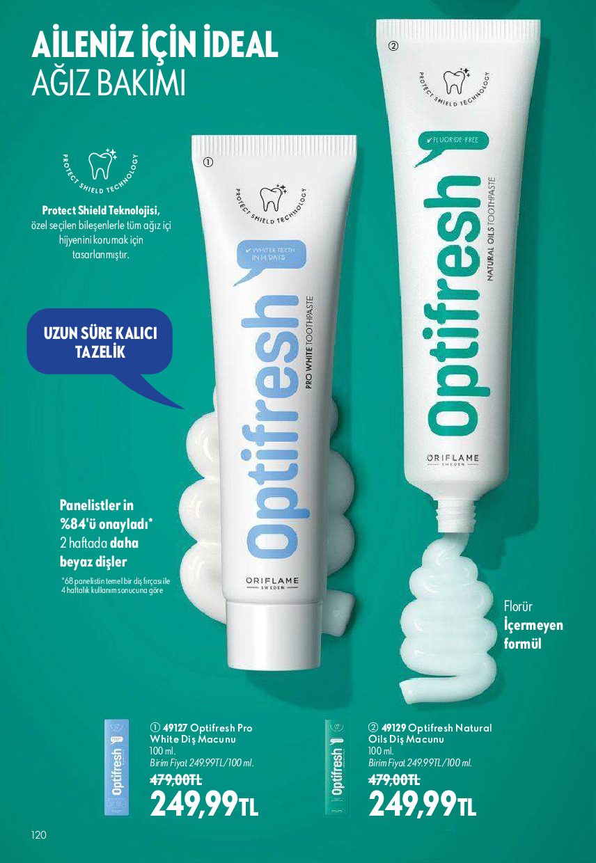 Oriflame 01 Ağustos - 31 Ağustos Online Katalog - Sayfa 120