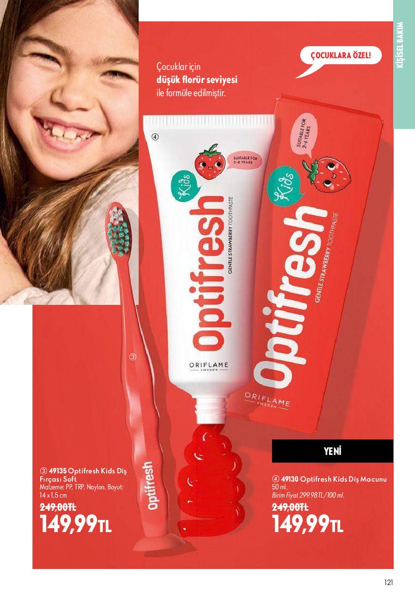 Oriflame 01 Ağustos - 31 Ağustos Online Katalog - Sayfa 121