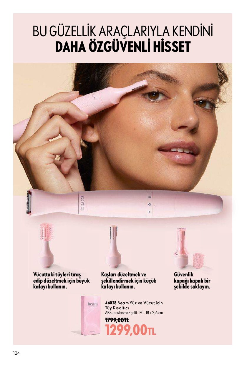 Oriflame 01 Ağustos - 31 Ağustos Online Katalog - Sayfa 124
