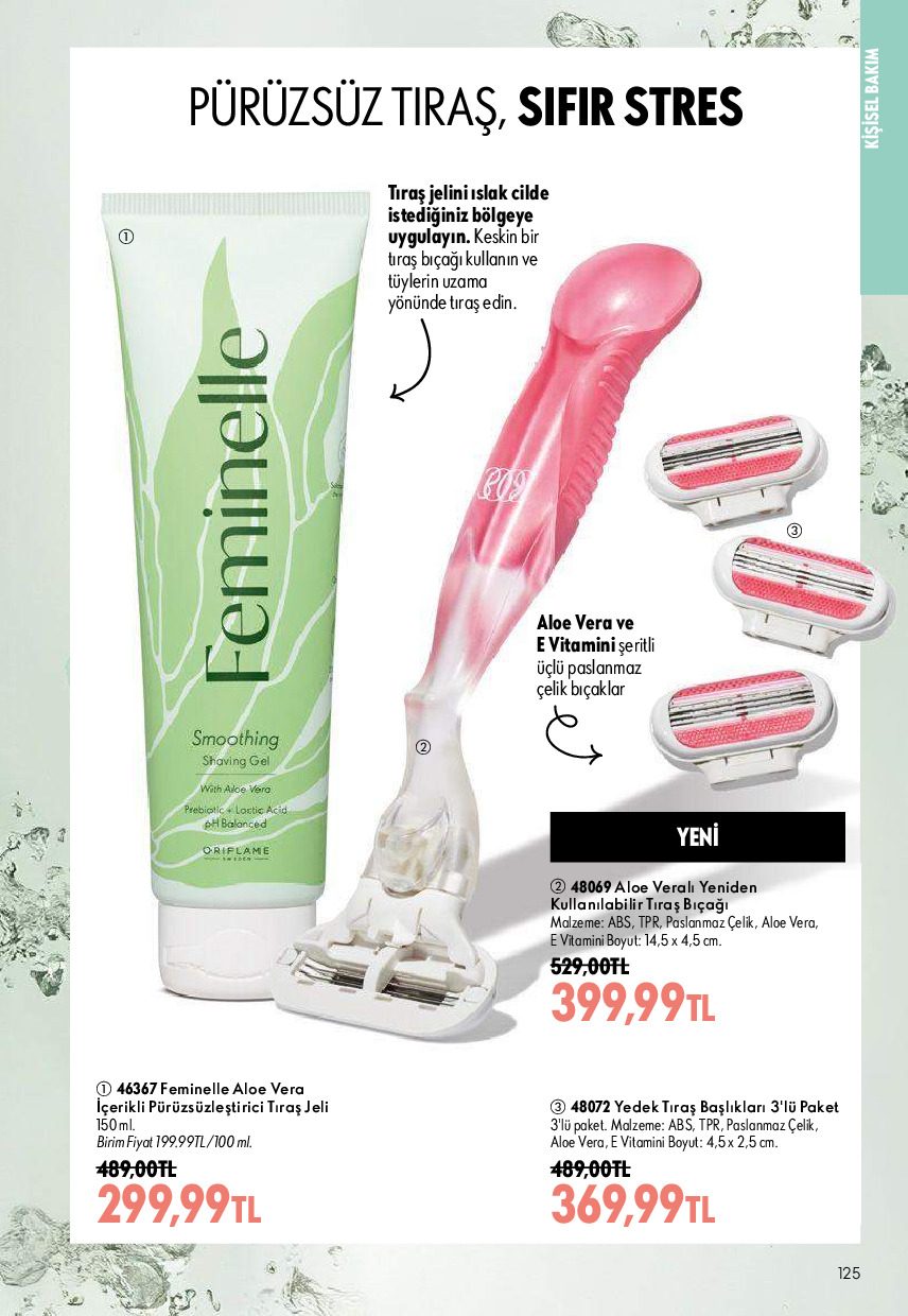 Oriflame 01 Ağustos - 31 Ağustos Online Katalog - Sayfa 125