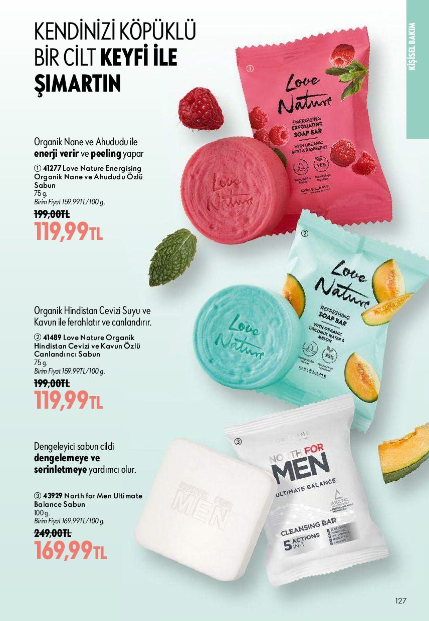 Oriflame 01 Ağustos - 31 Ağustos Online Katalog - Sayfa 127